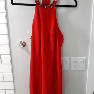 Guess red dress